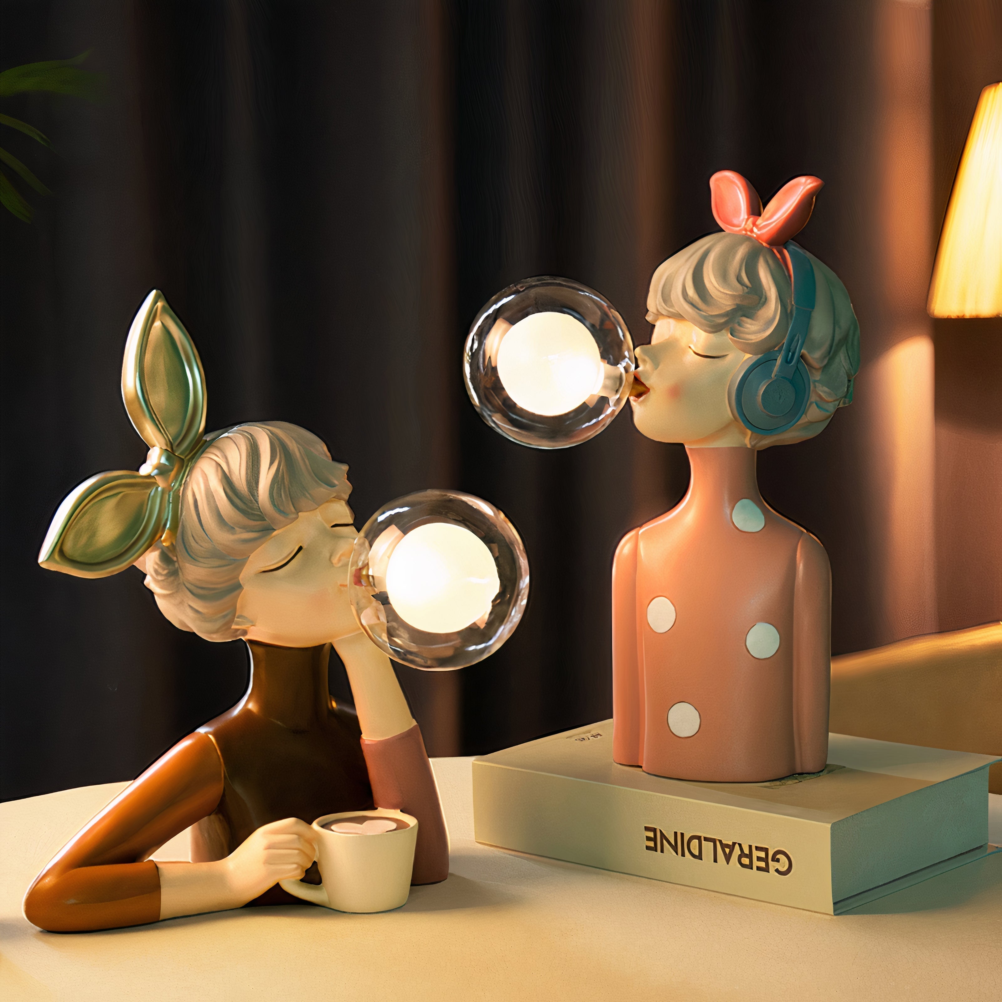 Artisan Sisters Figurative Table Lamp