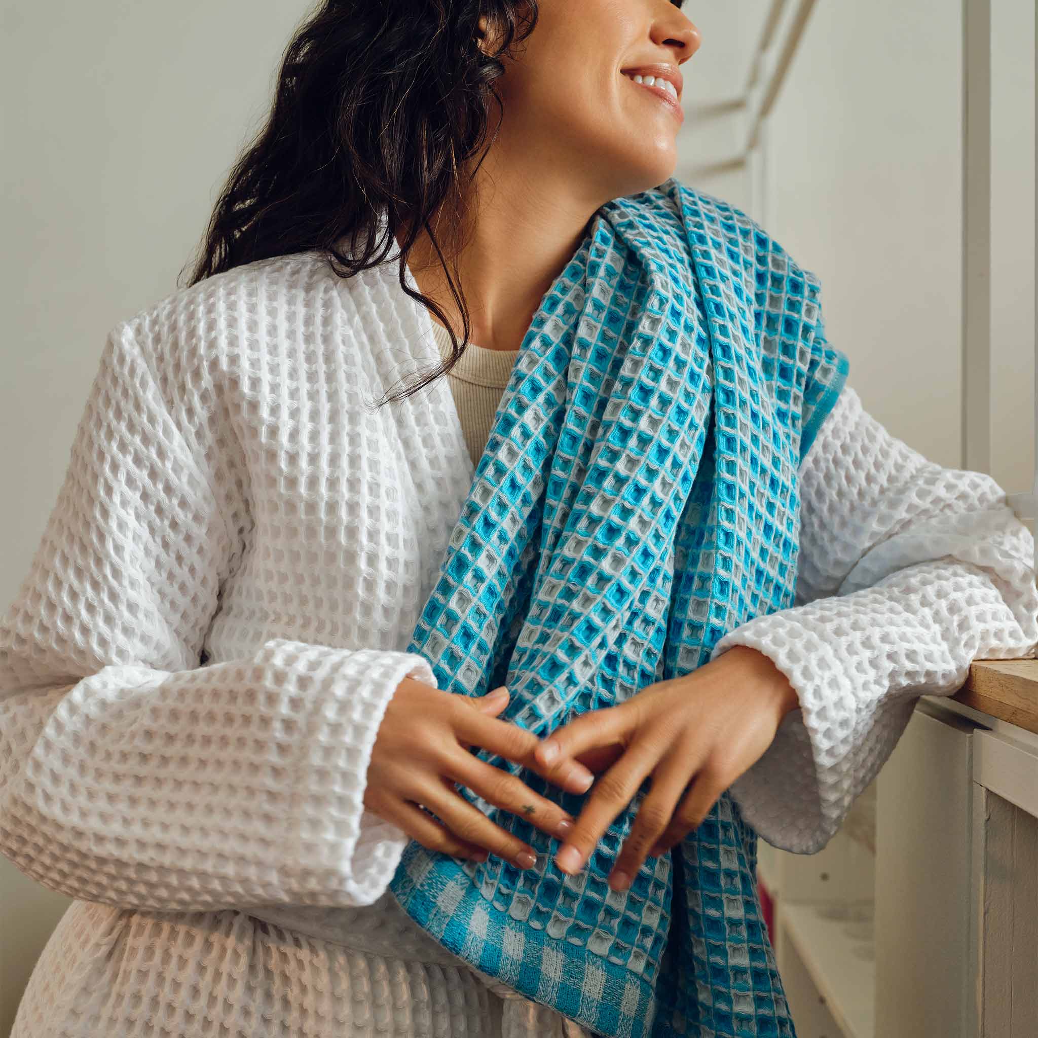 Dreamweave Waffle Bath Sheet Bundle