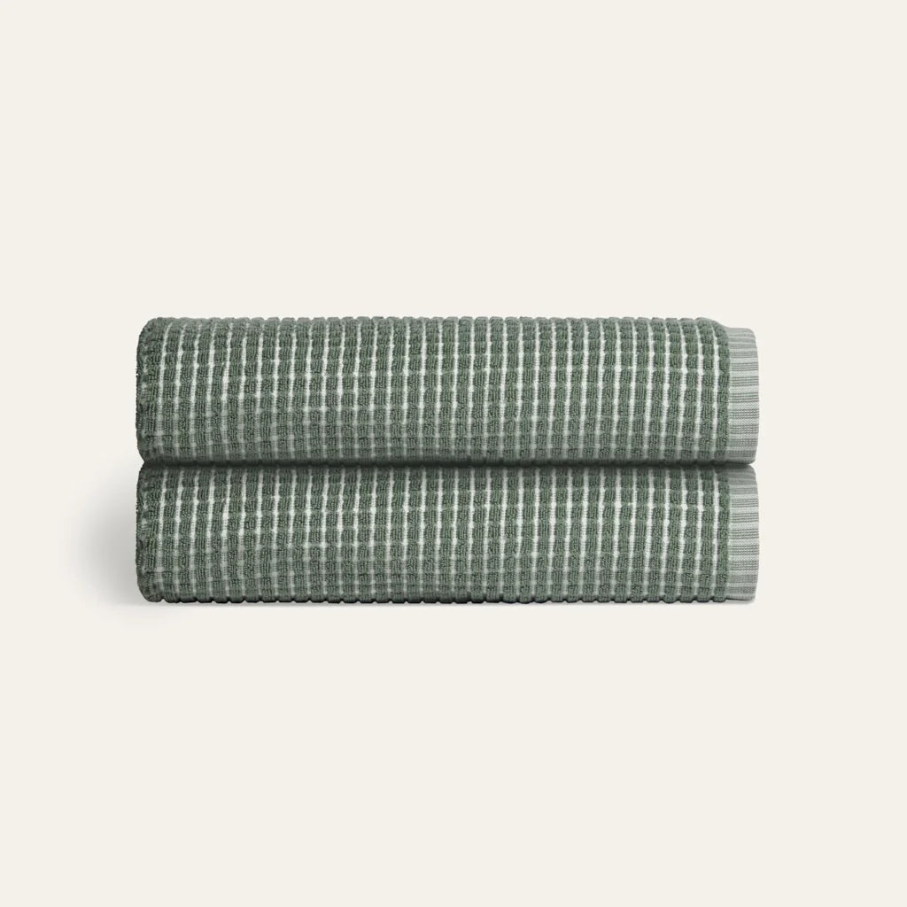 Onsen Sculpted Terry Bath Towels