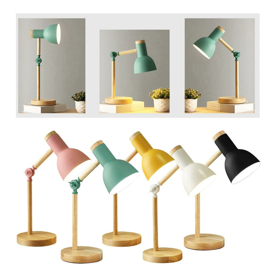 Nordic Wood Table Lamp