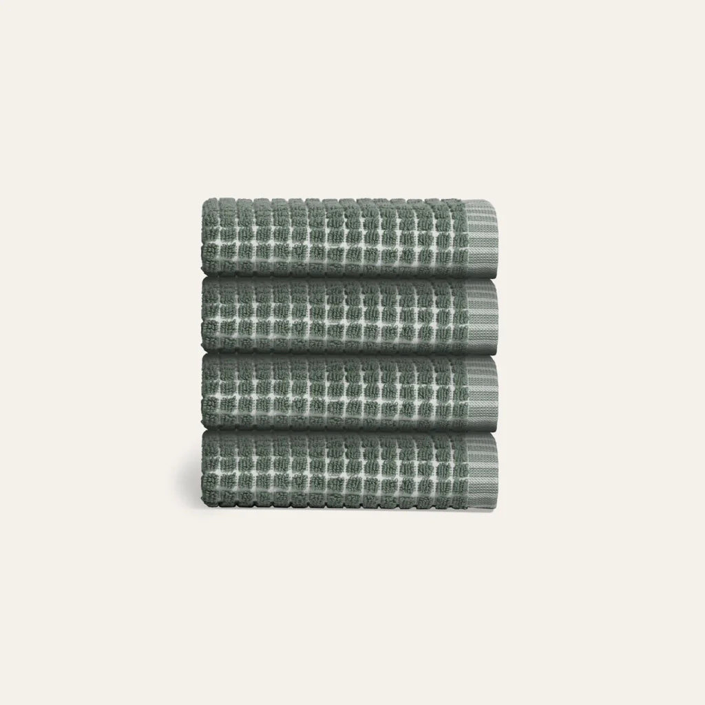 Onsen Sculpted Terry Face Towels