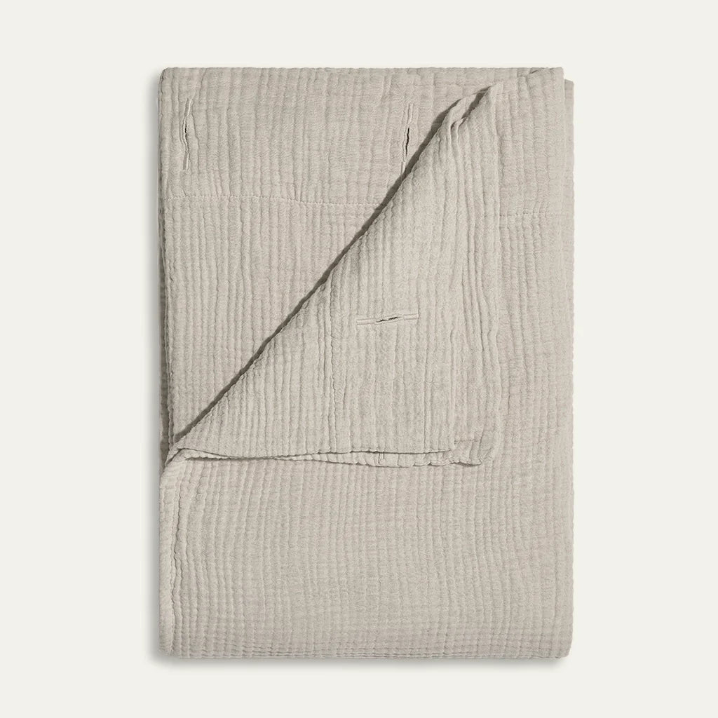 Antimicrobial Gauze Shower Curtain