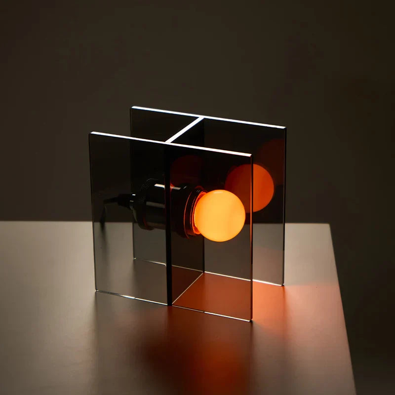 Sculptural Acrylic Desk Lamp