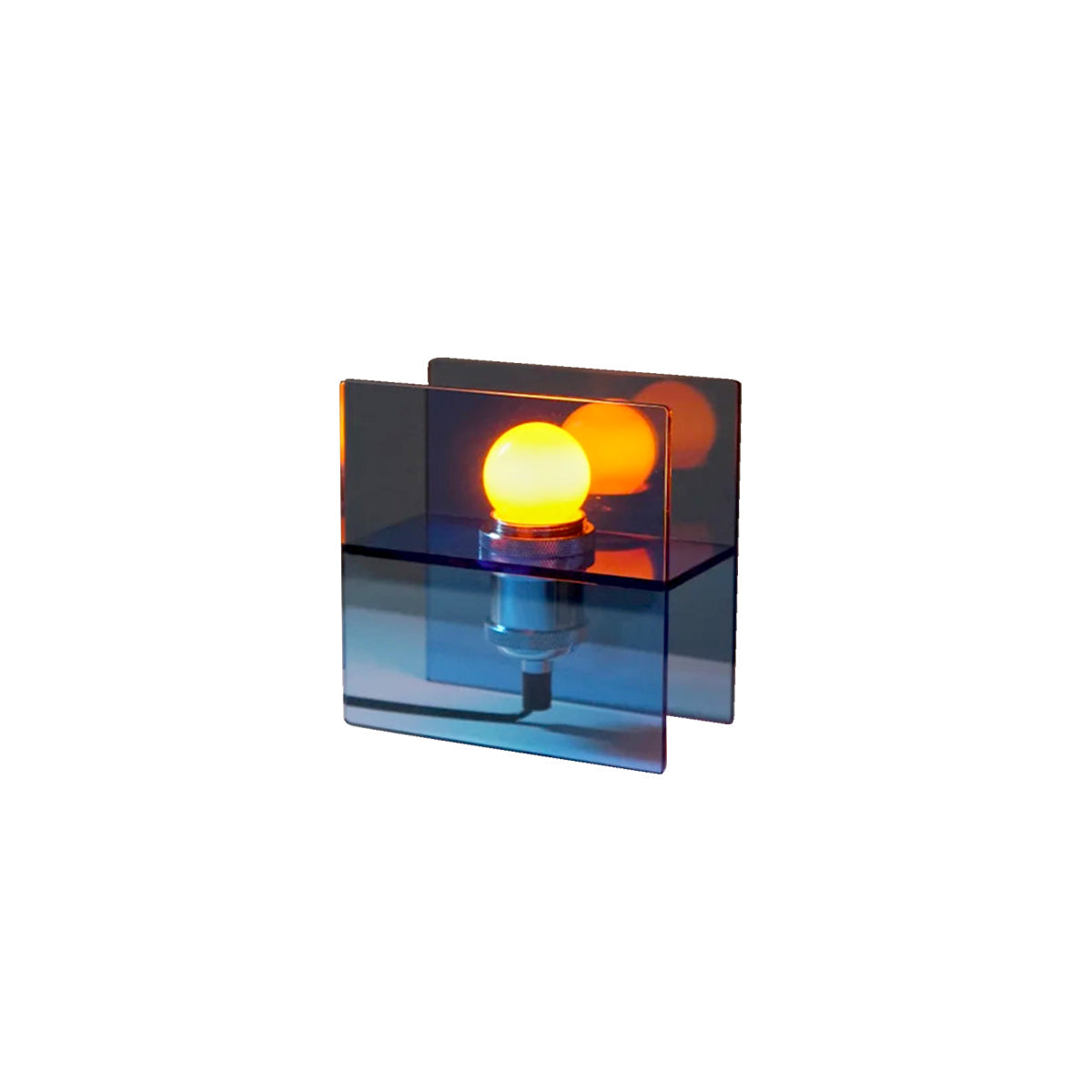 Sculptural Acrylic Desk Lamp