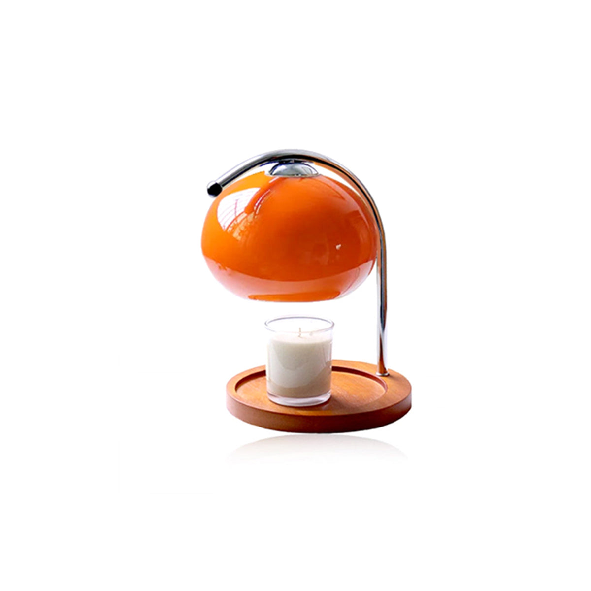Retro Style Glass Candle Warmer Lamp