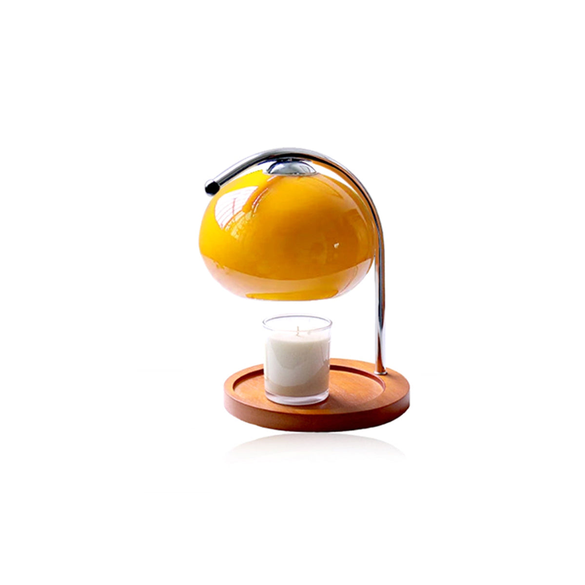 Retro Style Glass Candle Warmer Lamp