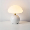 French Ceramic Mushroom Table Lamp