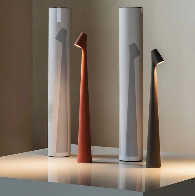 Rechargeable Portable Aluminium Table Lamp With Touch Dimming