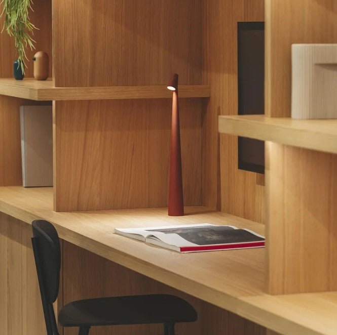 Rechargeable Portable Aluminium Table Lamp With Touch Dimming