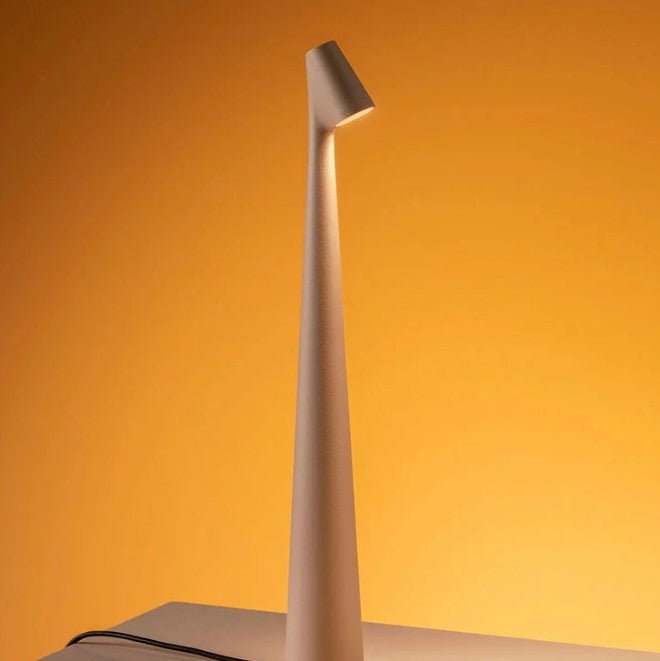 Rechargeable Portable Aluminium Table Lamp With Touch Dimming
