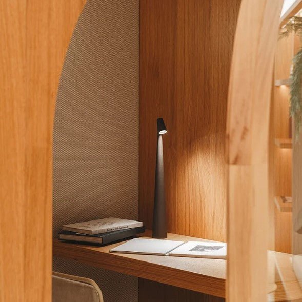 Rechargeable Portable Aluminium Table Lamp With Touch Dimming