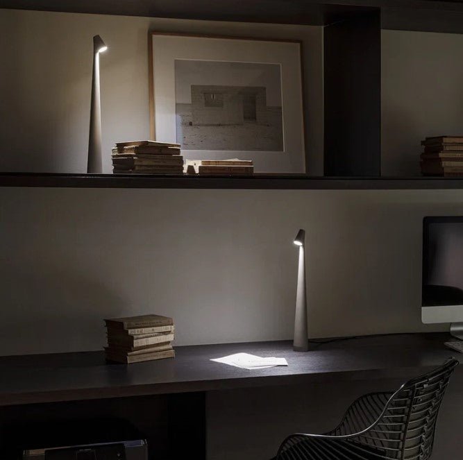 Rechargeable Portable Aluminium Table Lamp With Touch Dimming