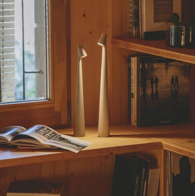 Rechargeable Portable Aluminium Table Lamp With Touch Dimming