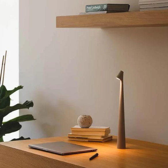 Rechargeable Portable Aluminium Table Lamp With Touch Dimming