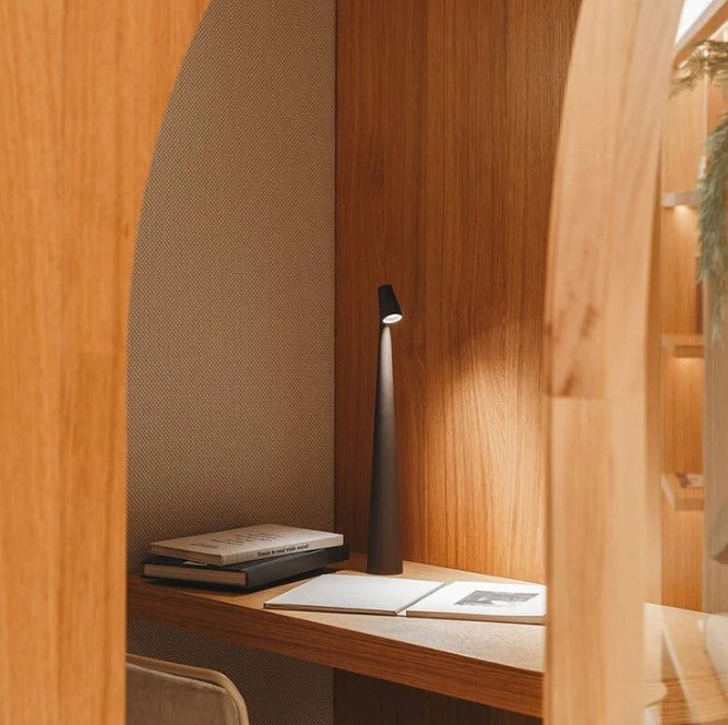 Rechargeable Portable Aluminium Table Lamp With Touch Dimming