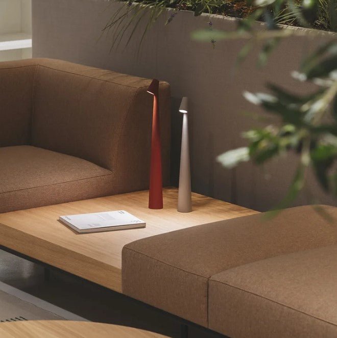 Rechargeable Portable Aluminium Table Lamp With Touch Dimming
