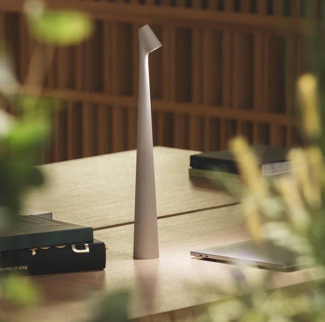 Rechargeable Portable Aluminium Table Lamp With Touch Dimming