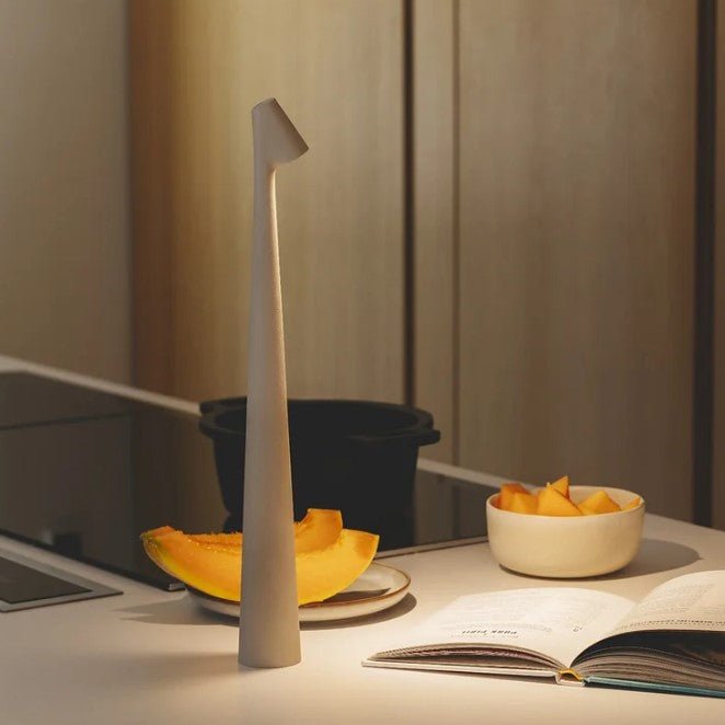 Rechargeable Portable Aluminium Table Lamp With Touch Dimming