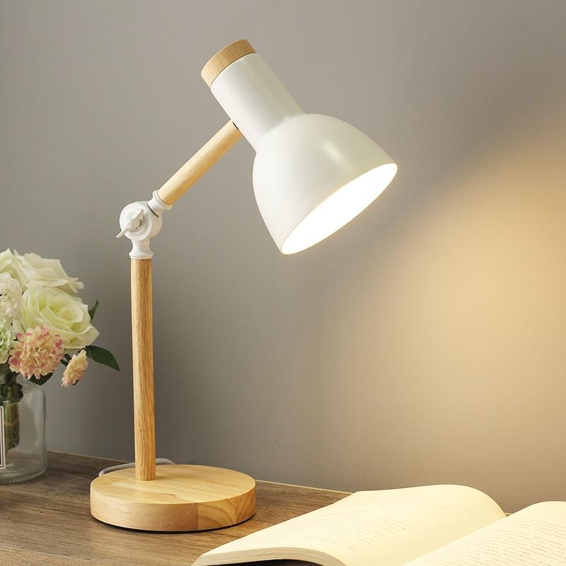 Nordic Wood Table Lamp